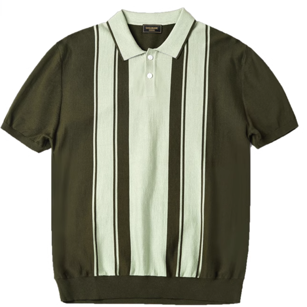 gssu / FS-115 summer knit polo shirt