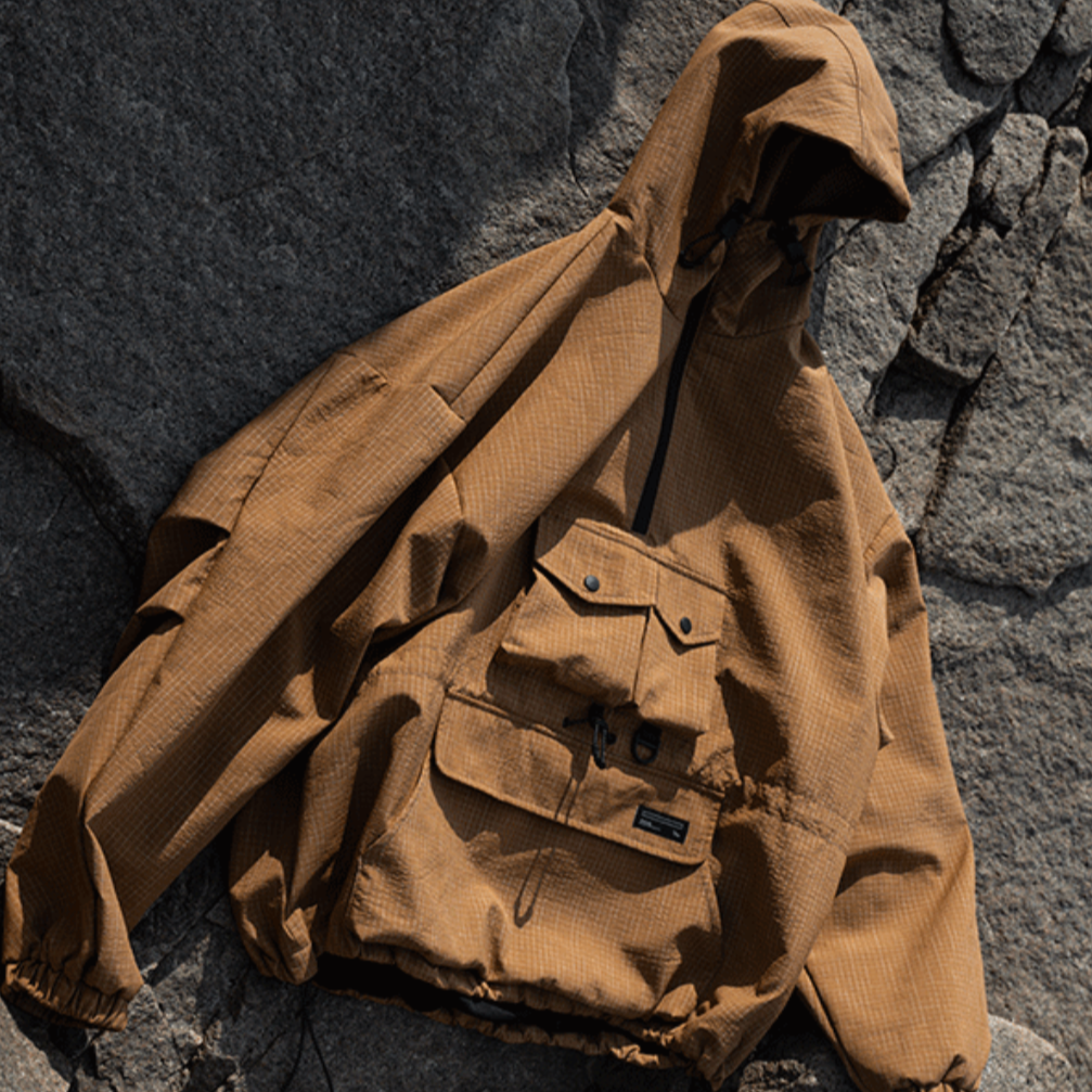 Inwind / FS-274 camping pocket hooded jacket