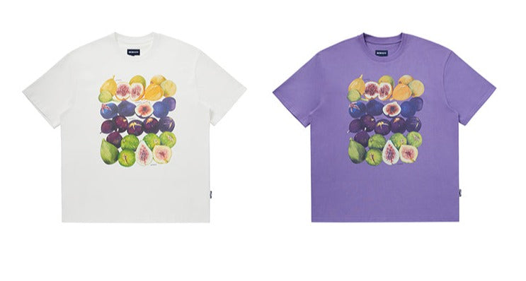 mcmxciii / FS-099 illustration of fruit short-sleeved T-shirt