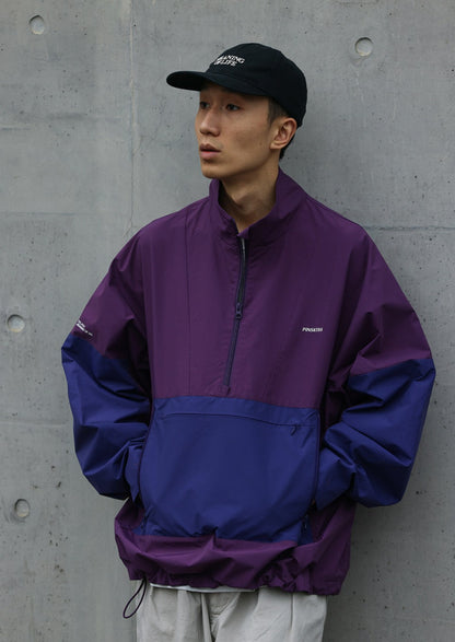 PINSKTBS / FS-194 sports colorblocking half-zip jacket