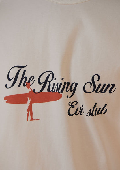 EviStub / FS-083 surf culture retro print short sleeve