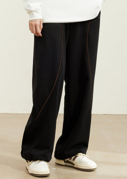 KOUEMGI / FS-293  loose sports trendy brand straight pants