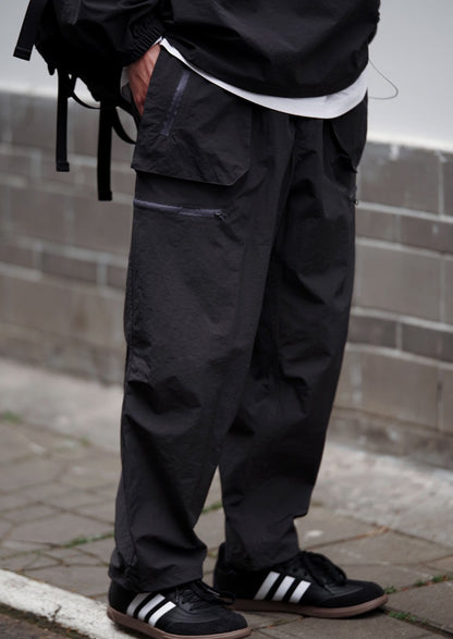 NOCLUE / FS-065 casual multi-pocket design function pants