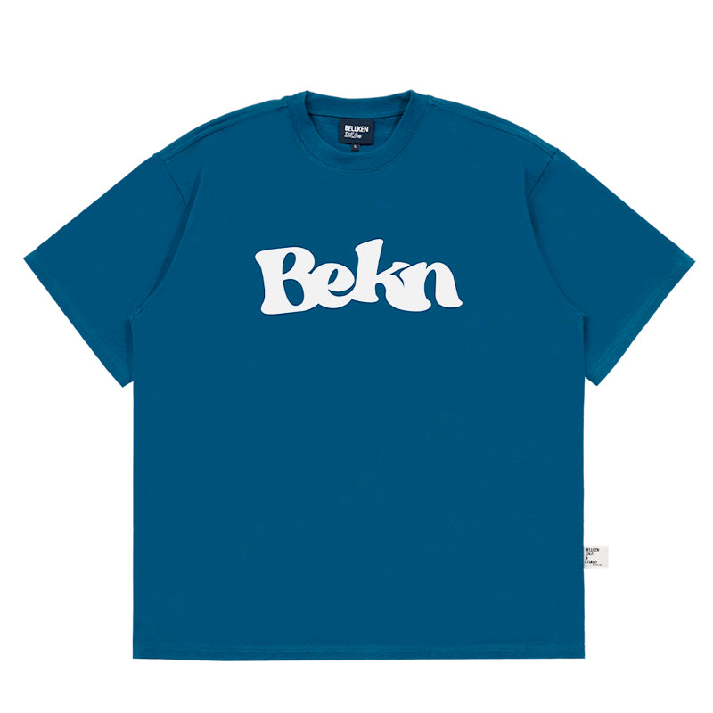 BELLKENIDEA / FS-295 simple printed solid color T-shirt