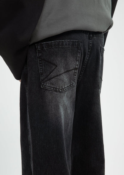 LIMPIDOCULUS / FS-109 two-tone vintage hand-rubbed jeans
