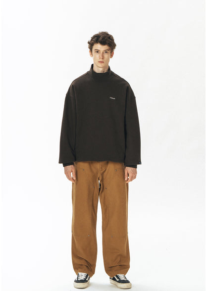 714street / FS-211 turtleneck sweatshirt long-sleeved