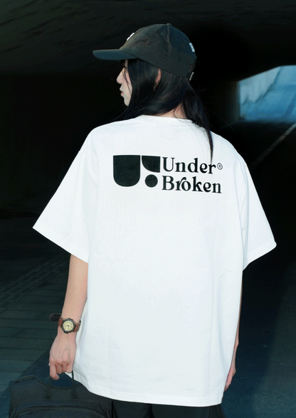 Underbroken / FS-154 national tide brand simple loose T-shirt