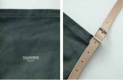todaynowind / FS-104 cowhide vegetable tanned leather shoulder bag