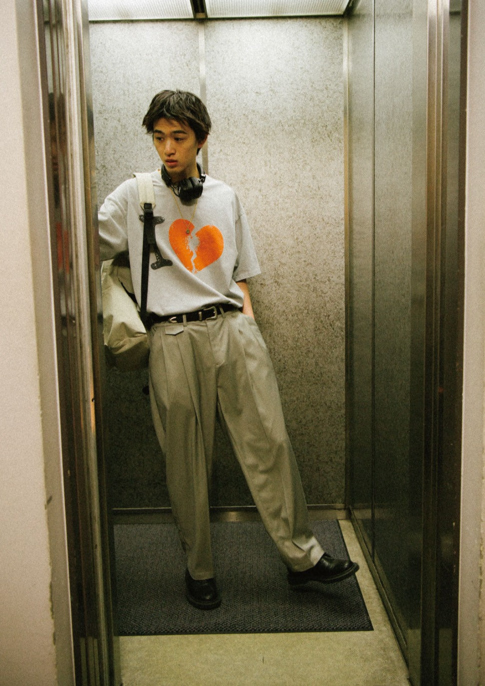YOSHIYOYI / FS-113 casual suit pants men loose casual pants