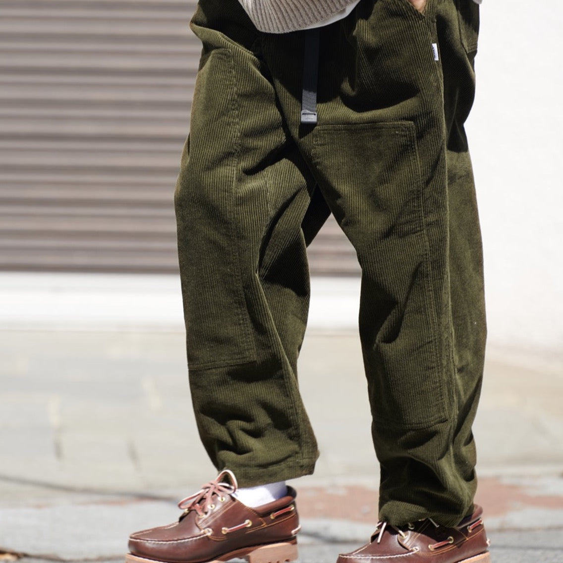 Restick / FS-233 retro casual trousers straight pants