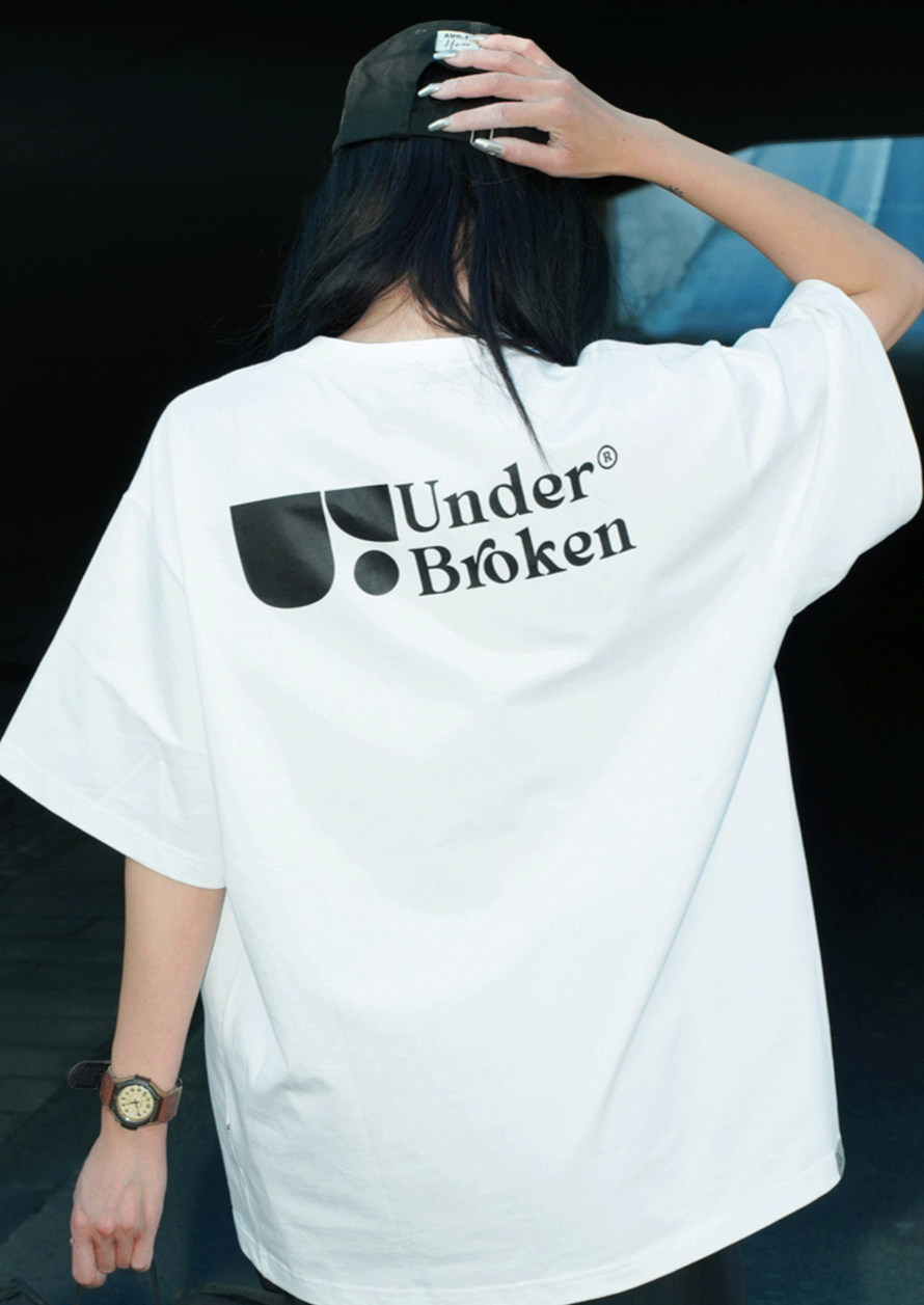 Underbroken / FS-154 national tide brand simple loose T-shirt