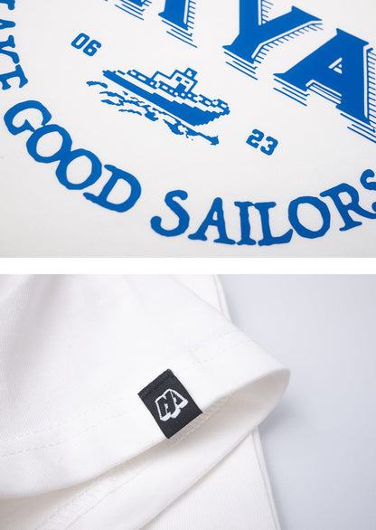 DAKYAM / FS-076 Being A Good Sailor Life TEE shirt