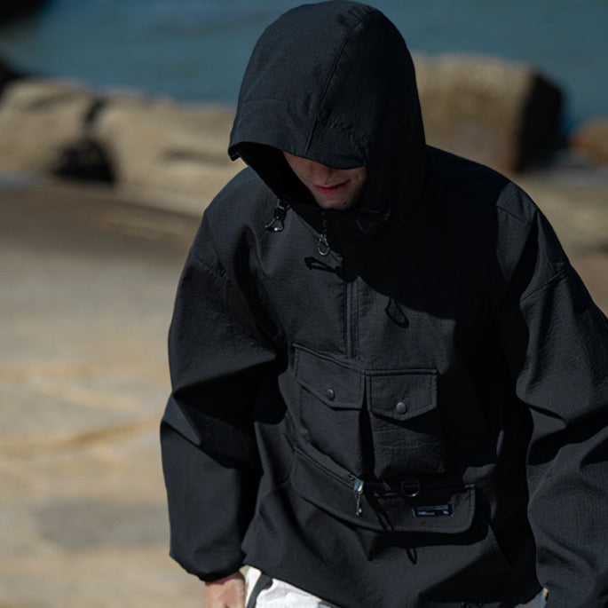 Inwind / FS-274 camping pocket hooded jacket