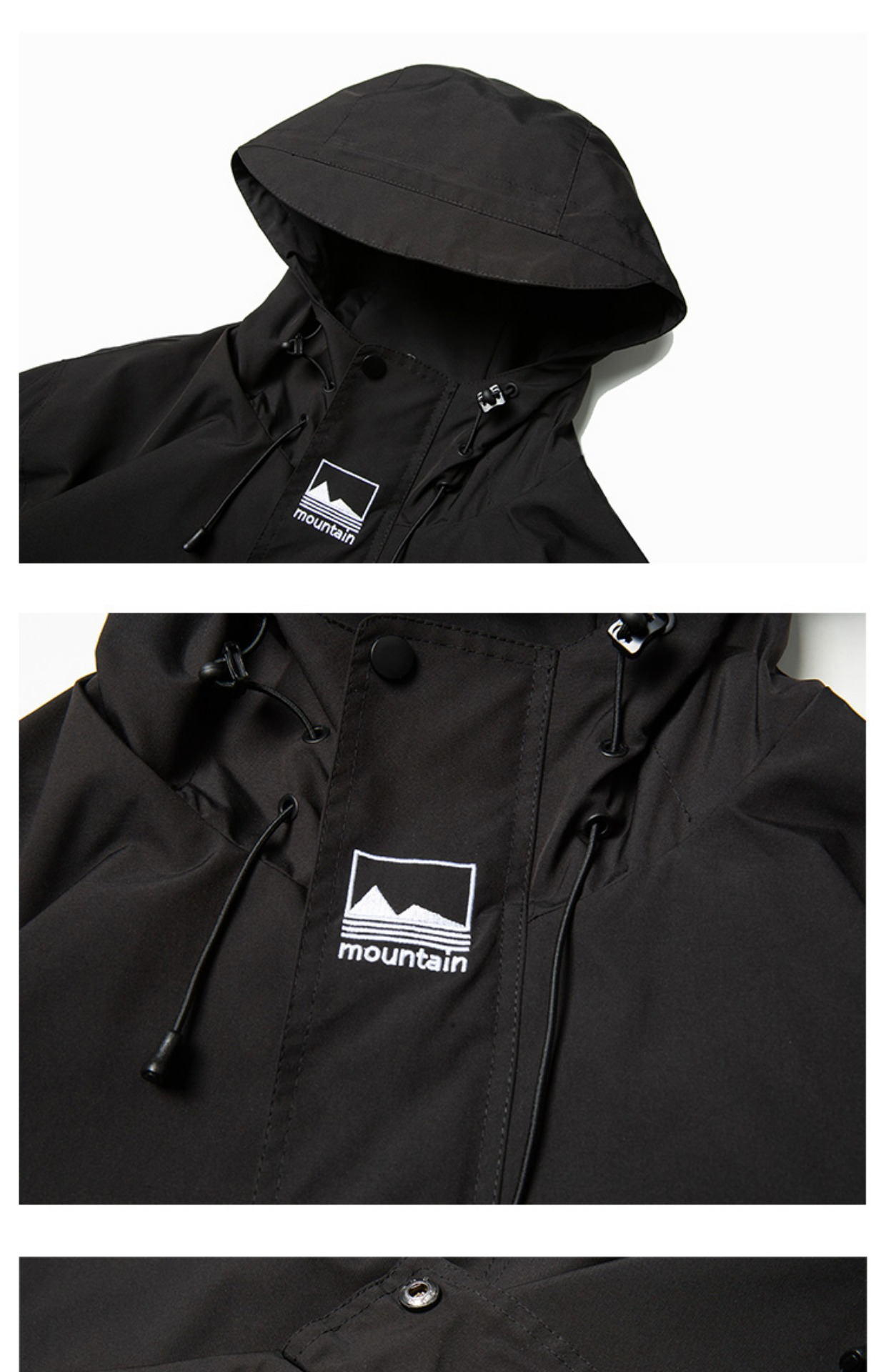 Mountain valley / FS-024 hooded rash jacket