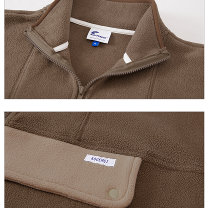 KOUEMGI / FS-010 Stand collar sweater