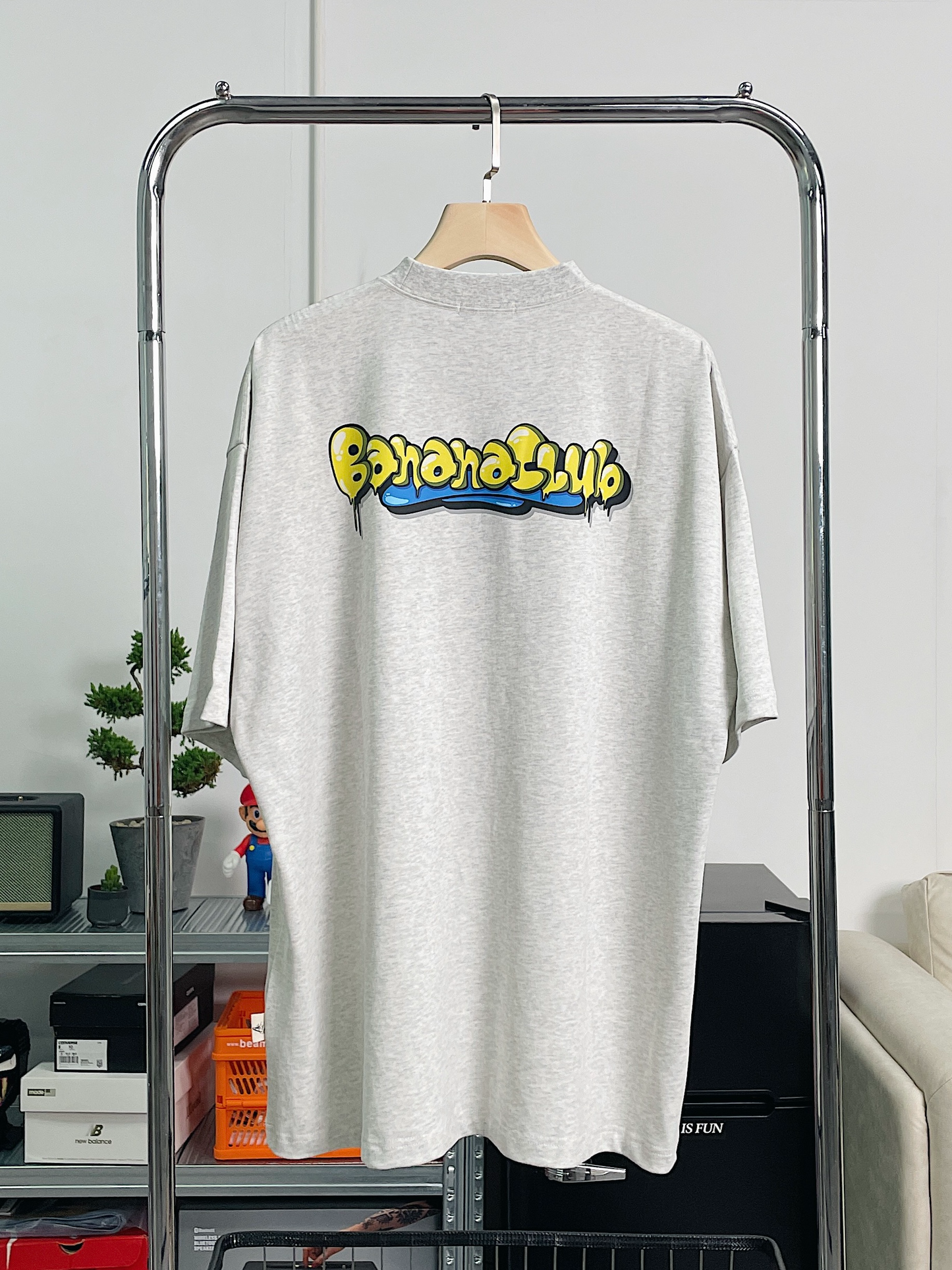 बनानाक्लब / FS-032 डूडल टी कैज़ुअल टी-शर्ट