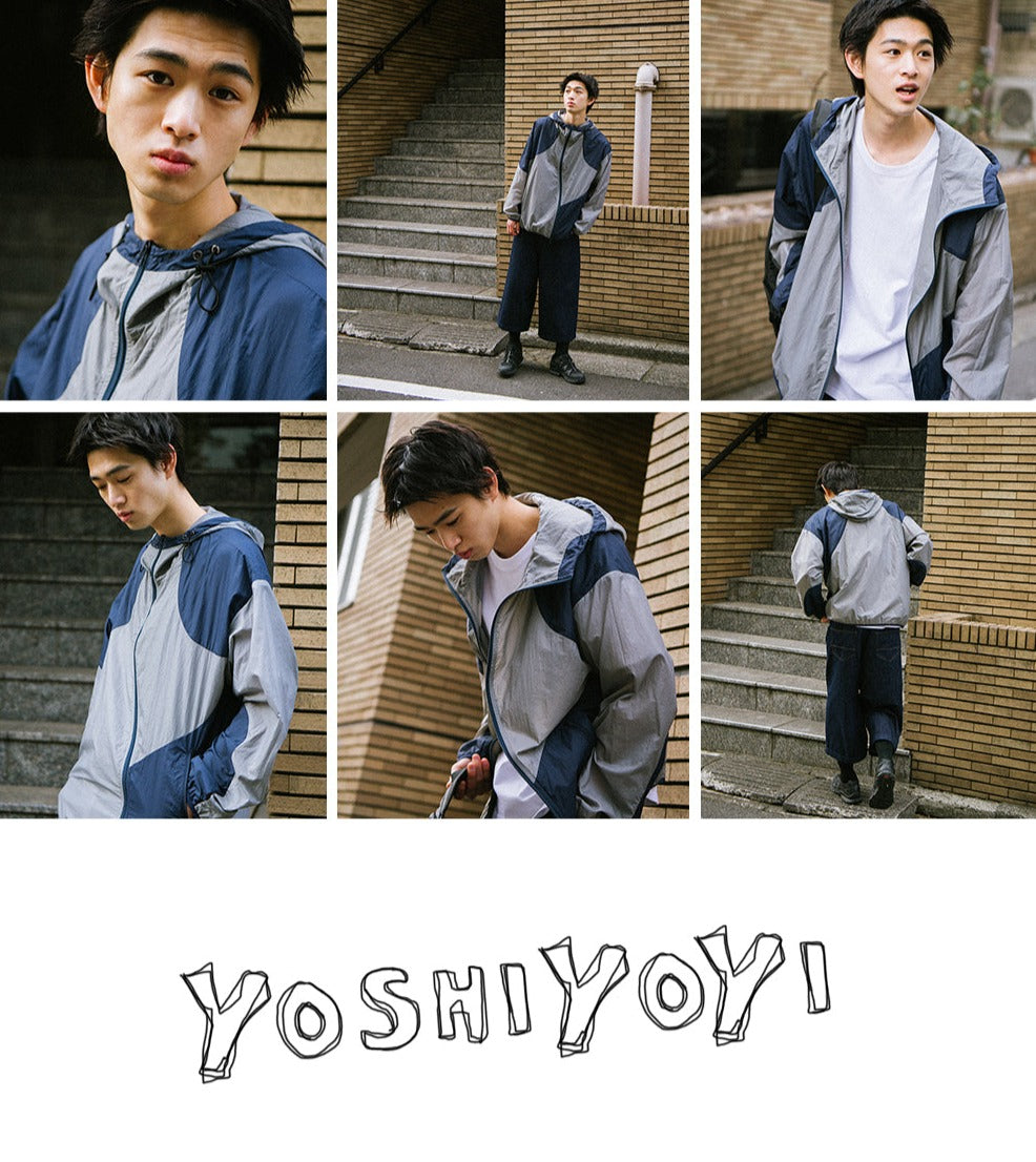 YOSHIYOYI / FS-049 जापानी प्रकाश टक्कर जैकेट