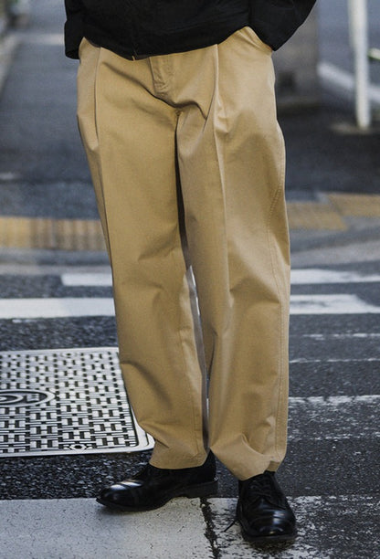 FONCTION REMAKE FRENCH / FS-039 Micro tapered casual pants