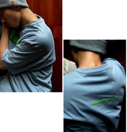 UrbanStandard / FS-046 Printed round neck short-sleeved