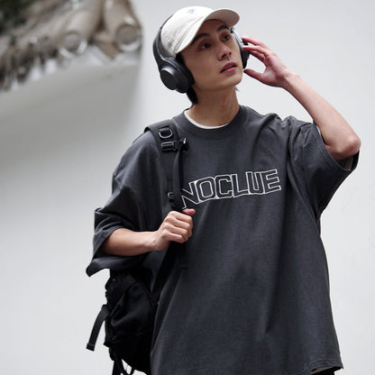 NOCLUE / FS-045 Embroidered T-shirt