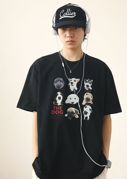 mcmxciii / FS-055 DOG collection printed t-shirt