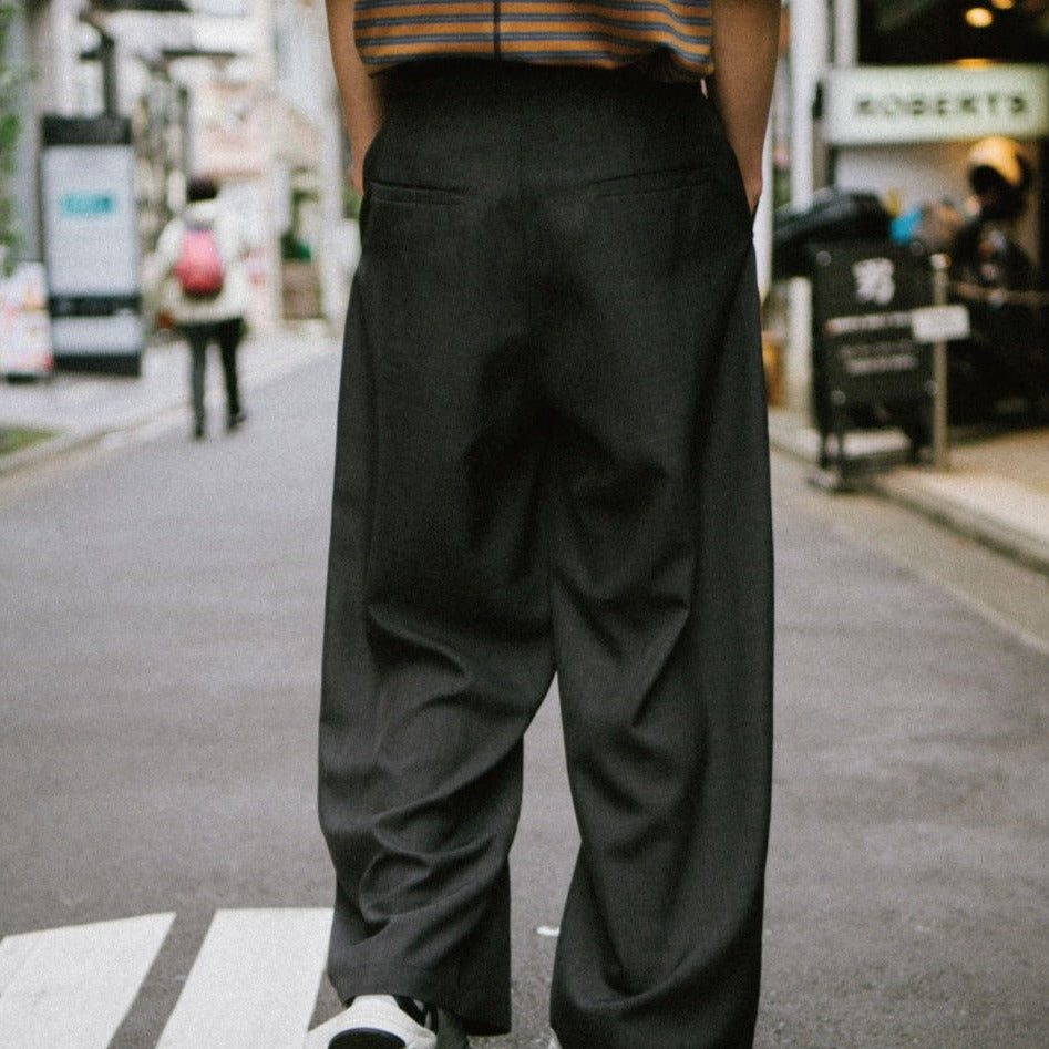 YOSHIYOYI / FS-047 Dark gray casual pants